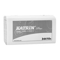 Katrin Plus C-fold 2 EasyFlush 344104 - Case of 2400