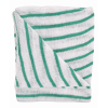 Green Striped Medium  Stockinette Cloths - Pack of 10