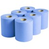 Blue 2-Ply Centrefeed 150m Rolls - Case of 6