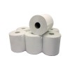 White 1-Ply Centrefeed 300m Rolls - Case of 6