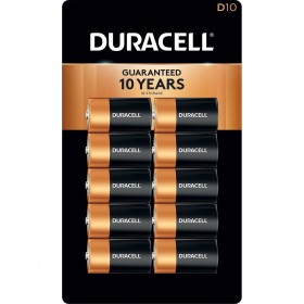 Duracell D Batteries - Pack of 10