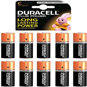 Duracell C Batteries - Pack of 10