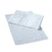 White Low Duty 15" x 24 " x 24" Square Bin Liners (B6A) - 20 Rolls of 50 Liners